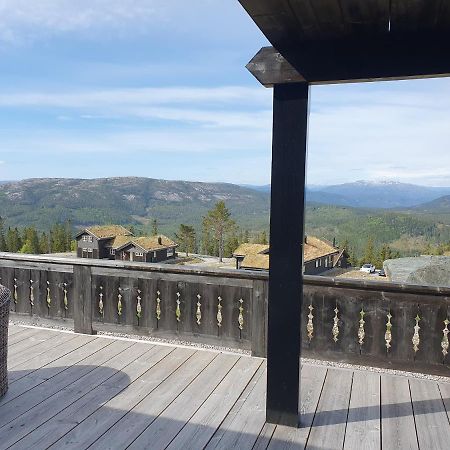 Wonderful Cabin With Amazing Mountain - View Lifjell Exterior foto