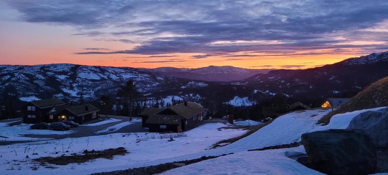 Wonderful Cabin With Amazing Mountain - View Lifjell Exterior foto