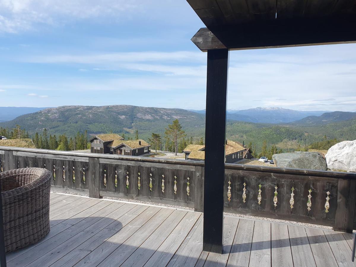 Wonderful Cabin With Amazing Mountain - View Lifjell Exterior foto