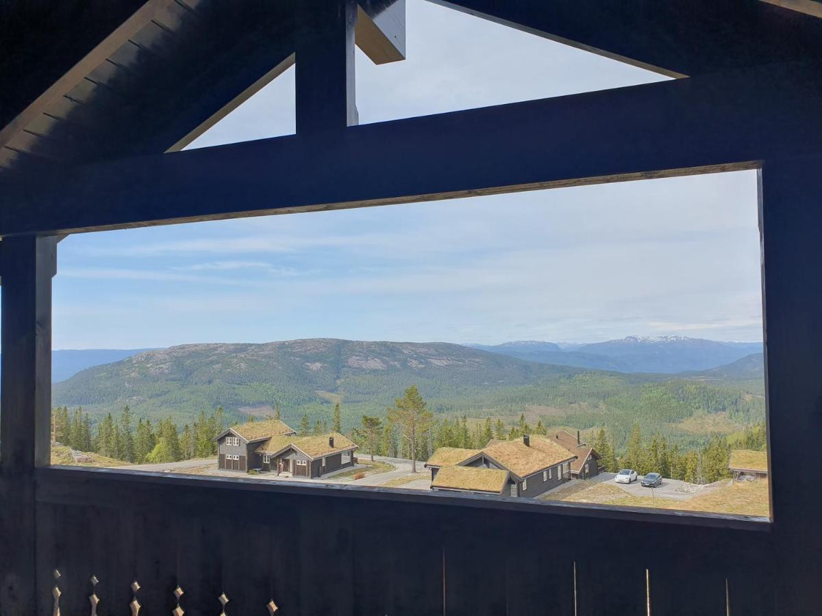 Wonderful Cabin With Amazing Mountain - View Lifjell Exterior foto